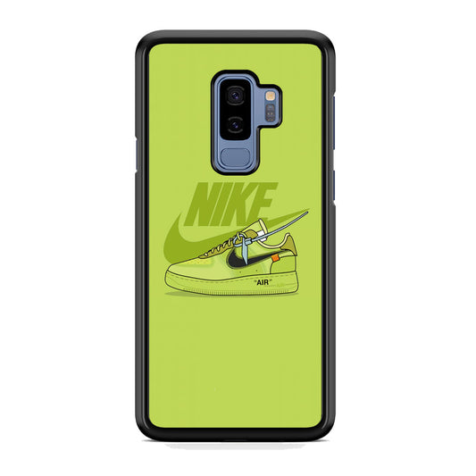Nike Air Lime Green Samsung Galaxy S9 Plus Case