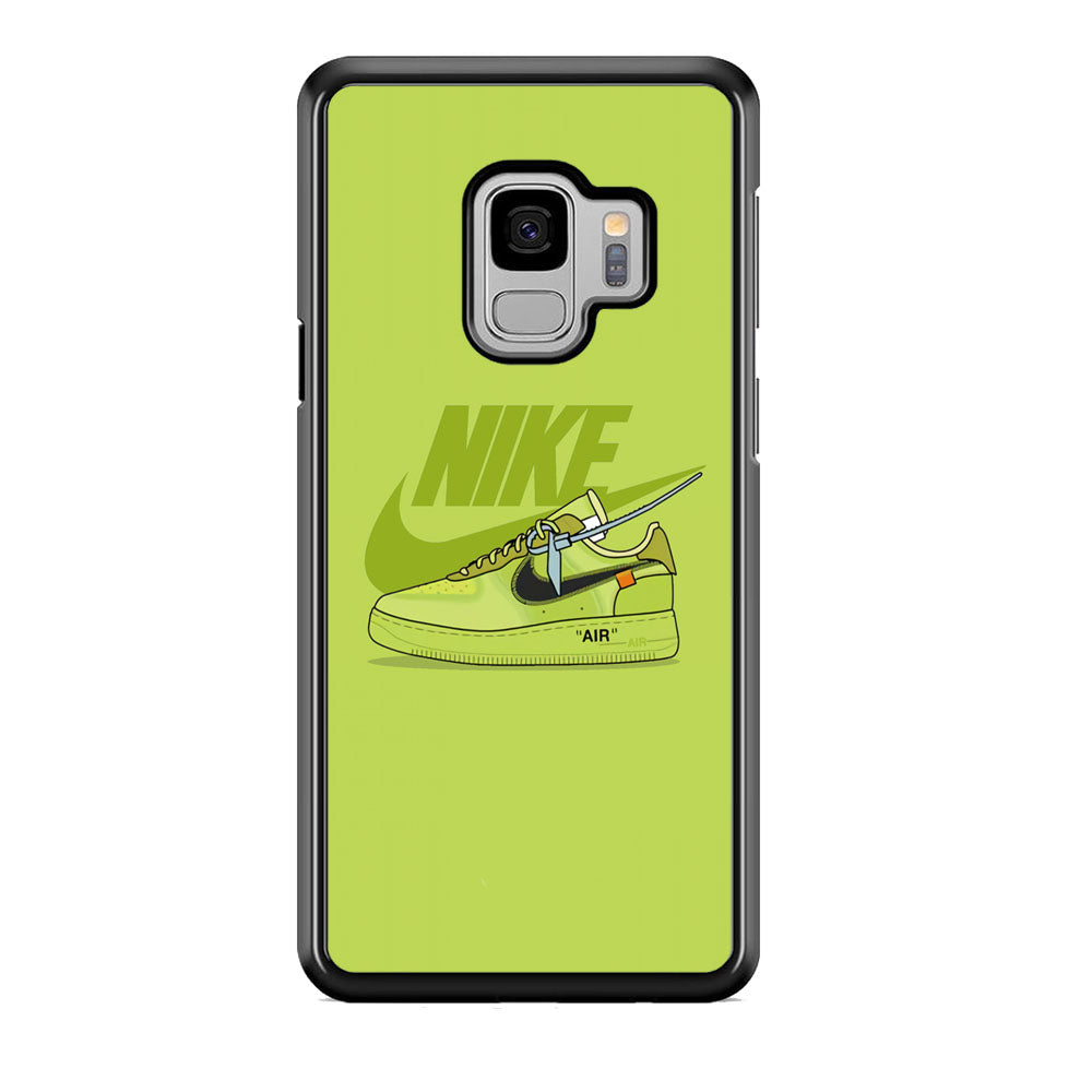 Nike Air Lime Green Samsung Galaxy S9 Case