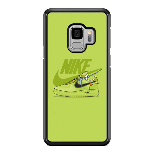 Nike Air Lime Green Samsung Galaxy S9 Case