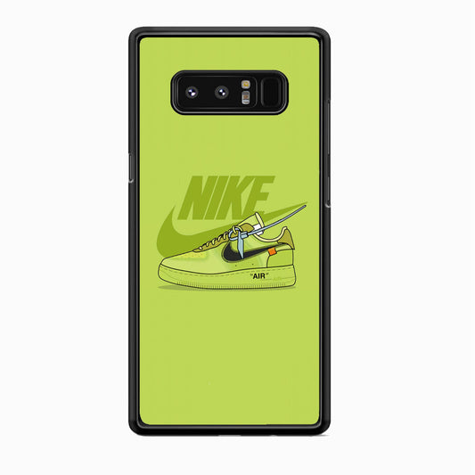 Nike Air Lime Green Samsung Galaxy Note 8 Case