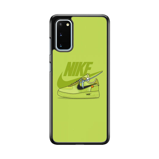 Nike Air Lime Green Samsung Galaxy S20 Case