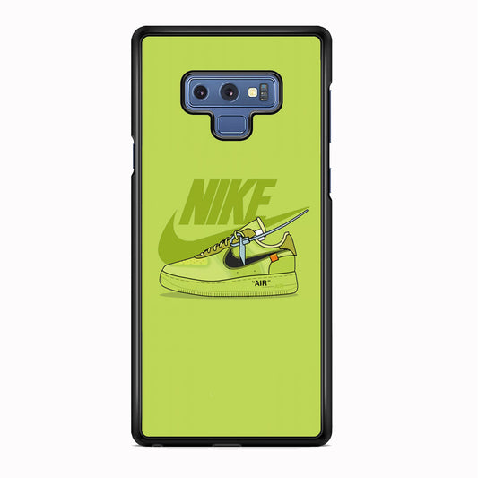 Nike Air Lime Green Samsung Galaxy Note 9 Case