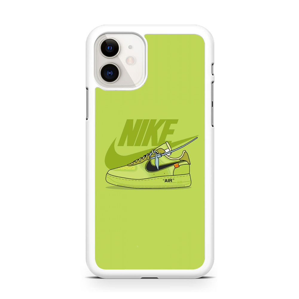 Nike Air Lime Green iPhone 11 Case