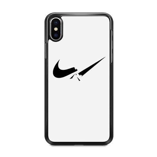 Nike Broken Logo iPhone Xs Case