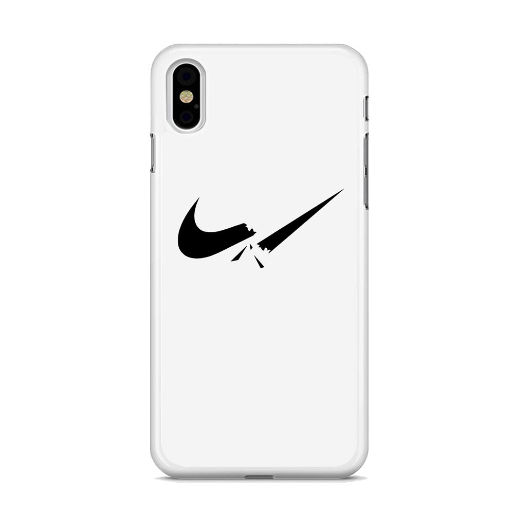 Nike Broken Logo iPhone Xs Case