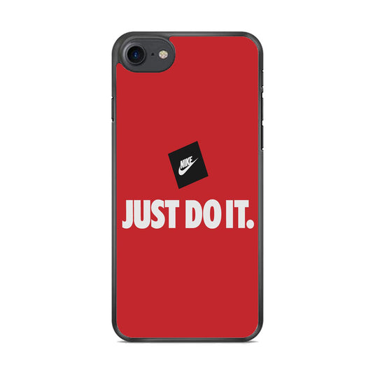 Nike Just do It Candy Red iPhone 7 Case