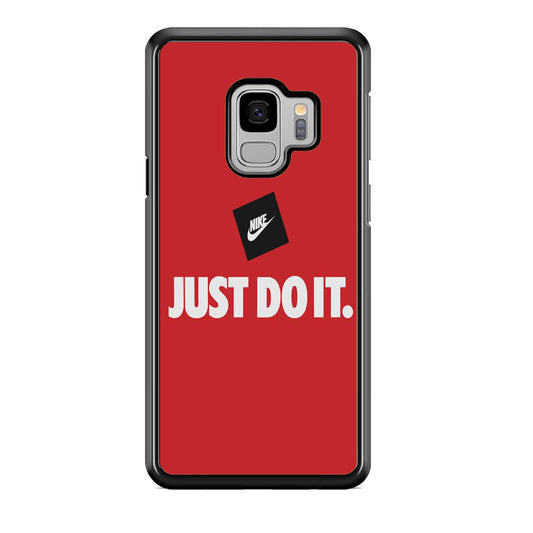 Nike Just do It Candy Red Samsung Galaxy S9 Case