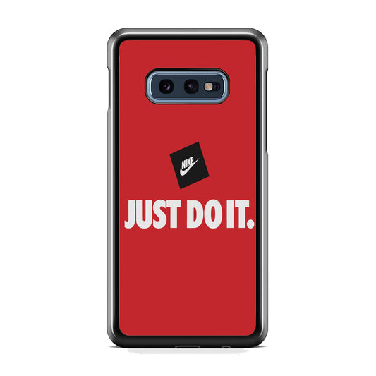 Nike Just do It Candy Red Samsung Galaxy 10e Case