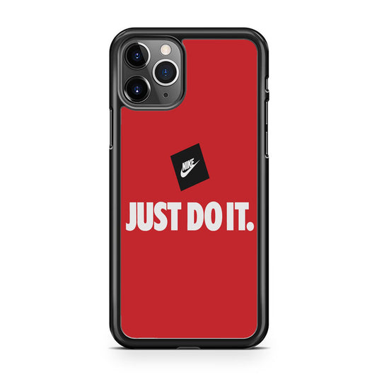 Nike Just do It Candy Red iPhone 11 Pro Max Case
