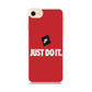 Nike Just do It Candy Red iPhone 7 Case