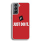 Nike Just do It Candy Red Samsung Galaxy S21 Plus Case