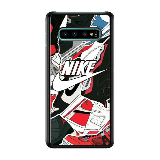Nike Logo Shoes Samsung Galaxy S10 Plus Case