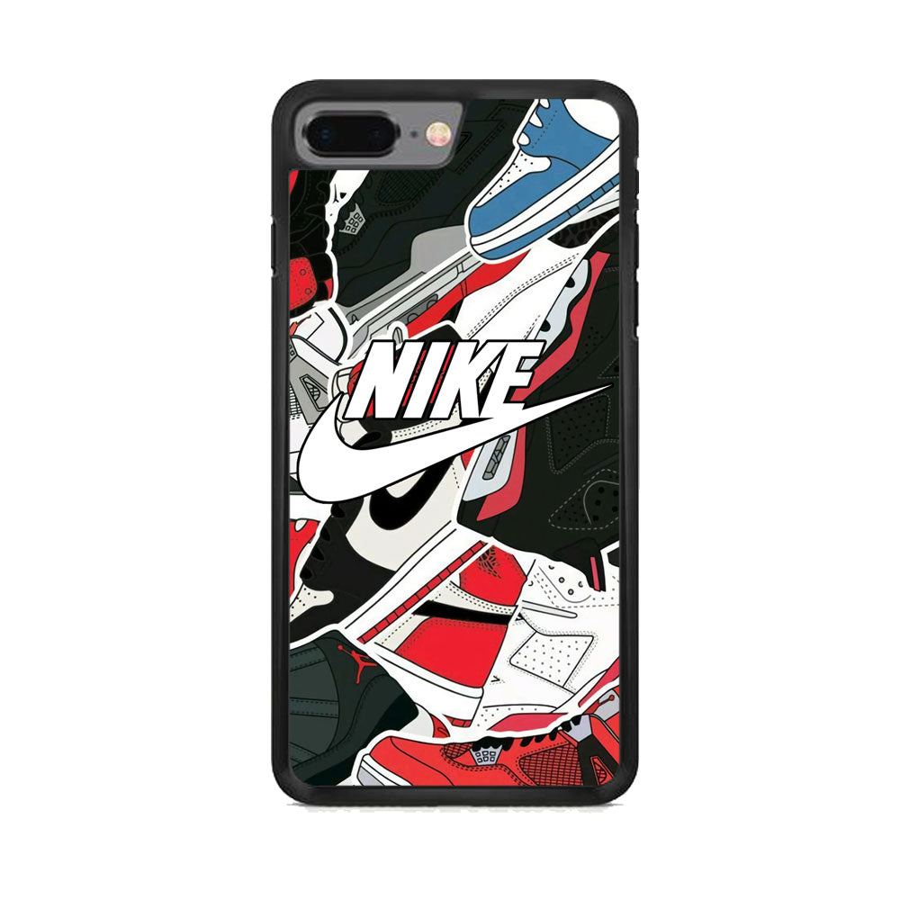 Nike Logo Shoes iPhone 7 Plus Case
