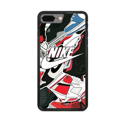 Nike Logo Shoes iPhone 7 Plus Case