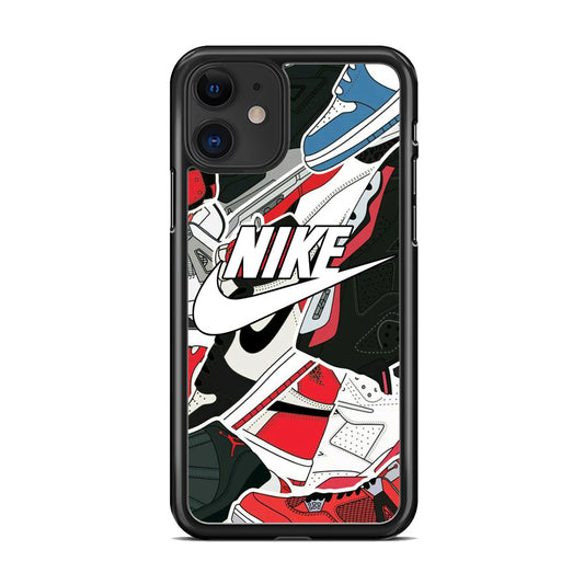 Nike Logo Shoes iPhone 11 Case