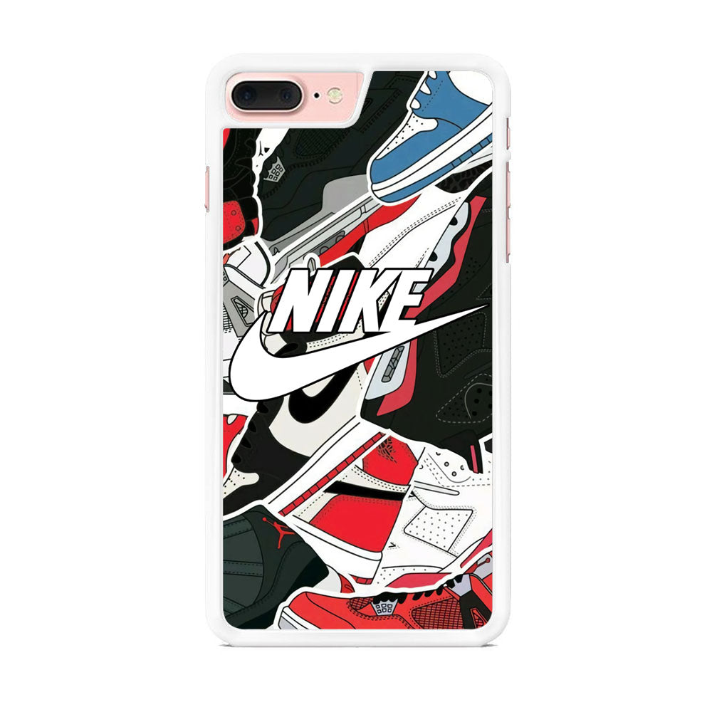 Nike Logo Shoes iPhone 8 Plus Case