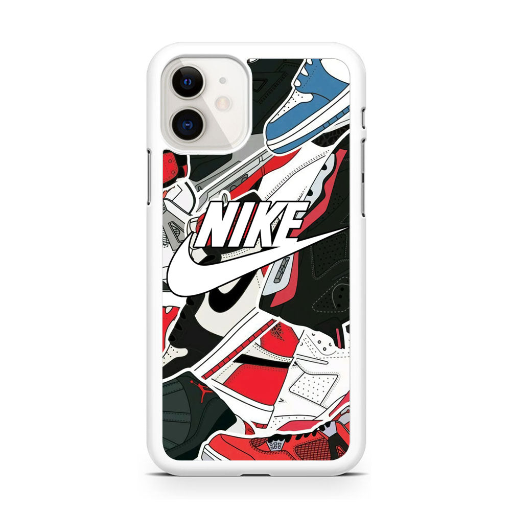 Nike Logo Shoes iPhone 11 Case