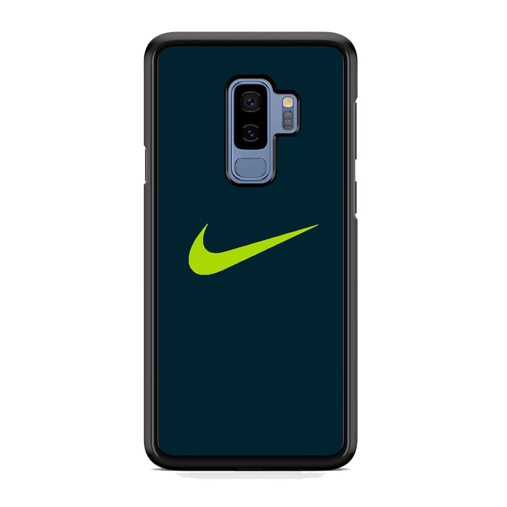 Nike Navy Green Samsung Galaxy S9 Plus Case