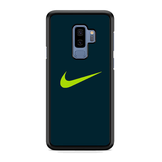 Nike Navy Green Samsung Galaxy S9 Plus Case
