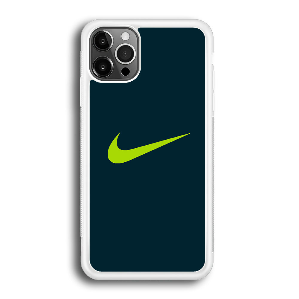 Nike Navy Green iPhone 12 Pro Case