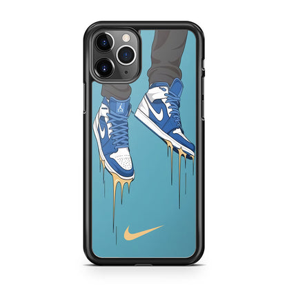 Nike Shoes Blue Outfit iPhone 11 Pro Case