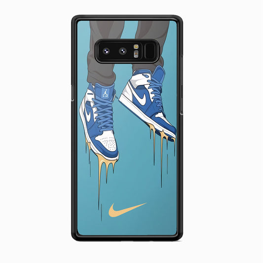 Nike Shoes Blue Outfit Samsung Galaxy Note 8 Case
