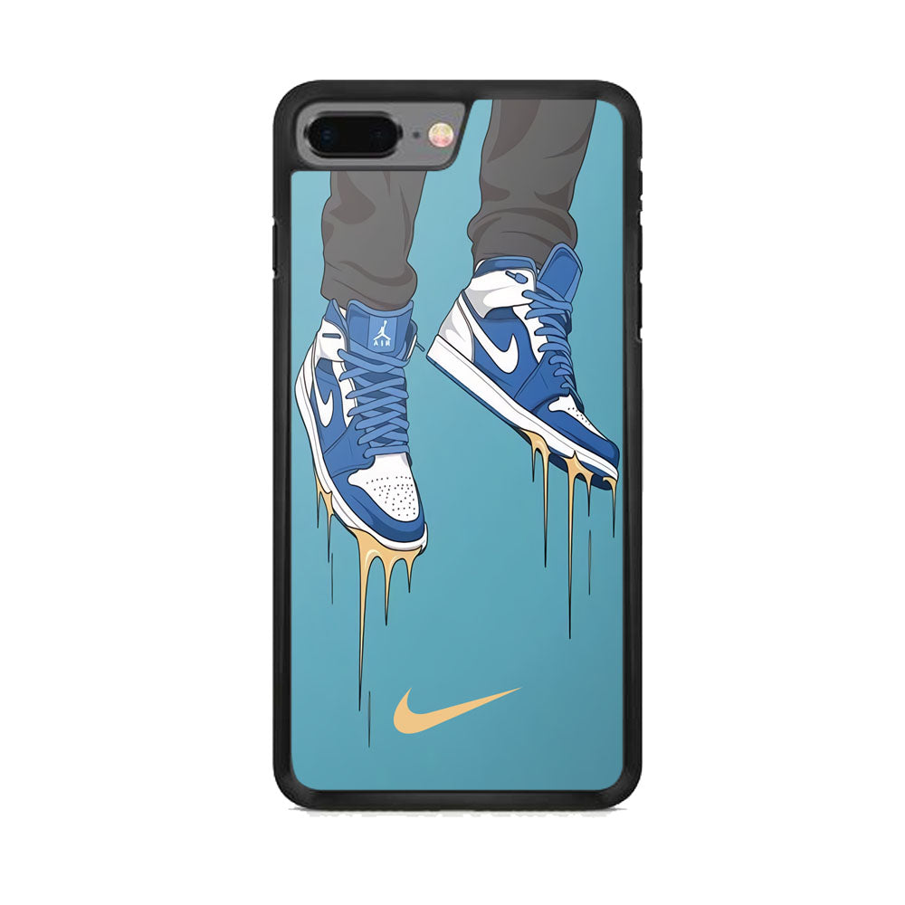 Nike Shoes Blue Outfit iPhone 7 Plus Case