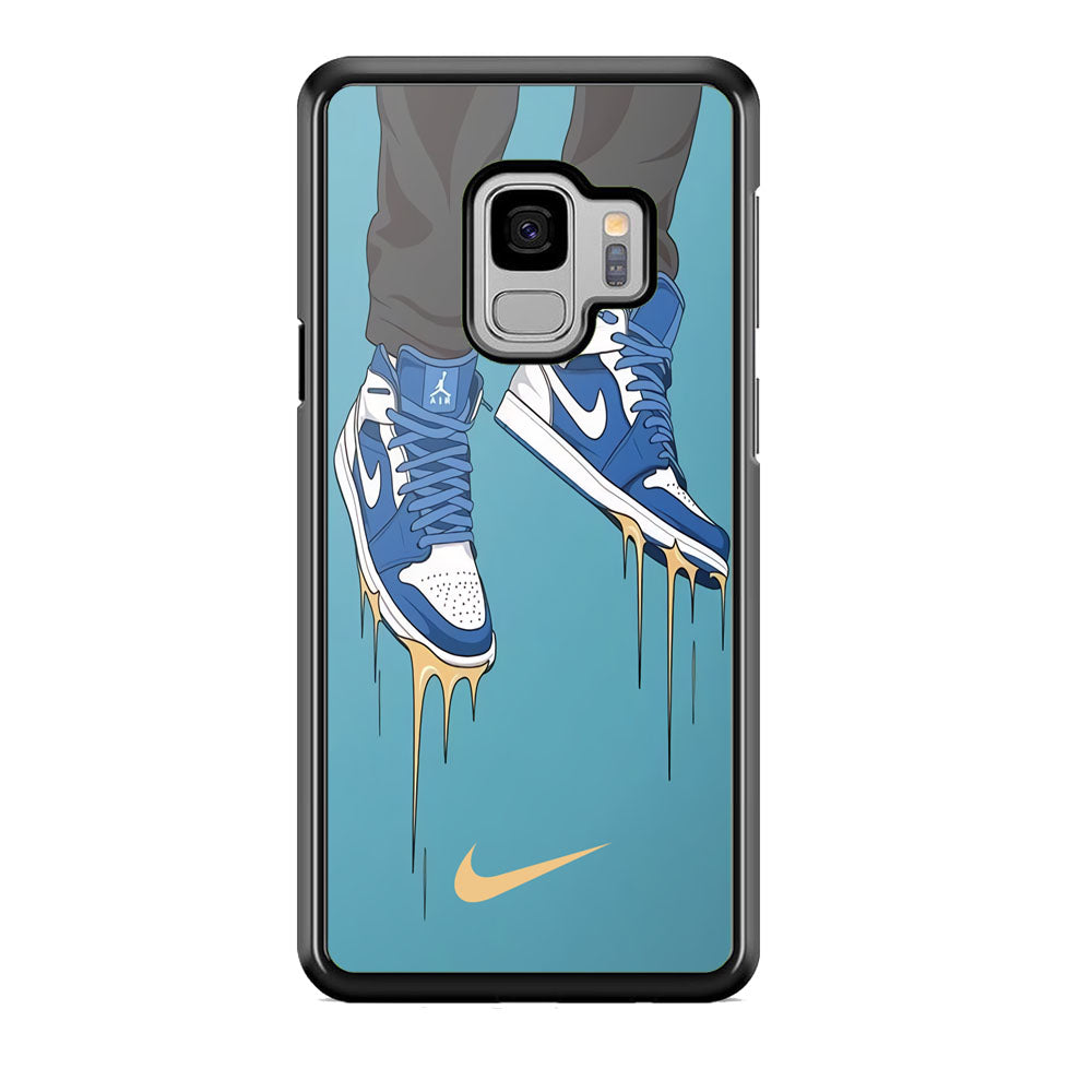 Nike Shoes Blue Outfit Samsung Galaxy S9 Case