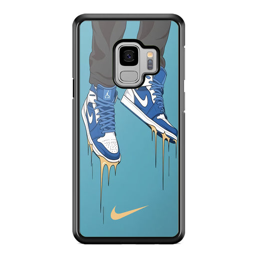 Nike Shoes Blue Outfit Samsung Galaxy S9 Case