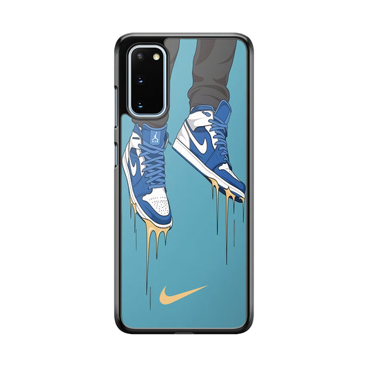 Nike Shoes Blue Outfit Samsung Galaxy S20 Case