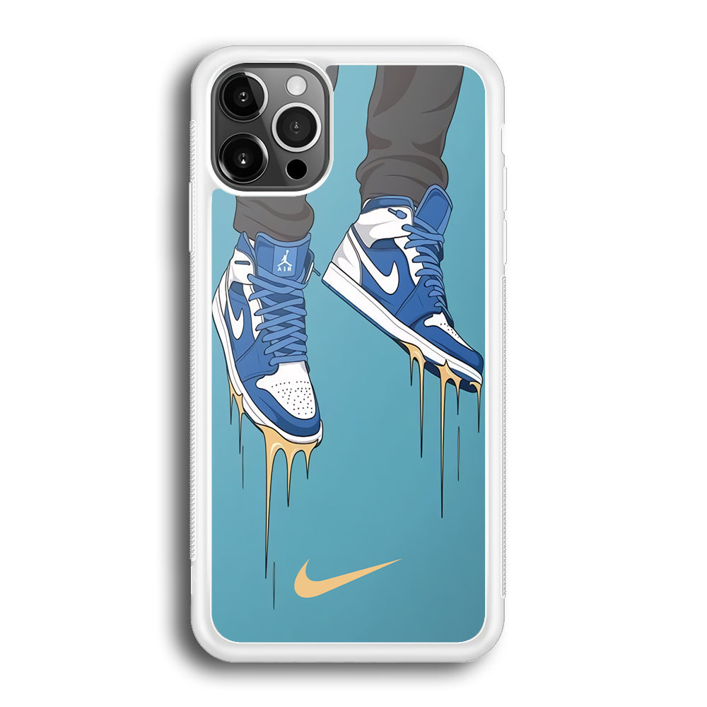 Nike Shoes Blue Outfit iPhone 12 Pro Case