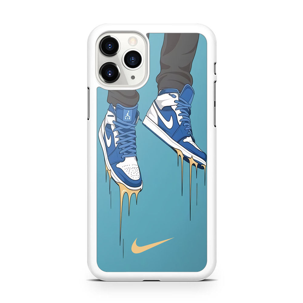 Nike Shoes Blue Outfit iPhone 11 Pro Case