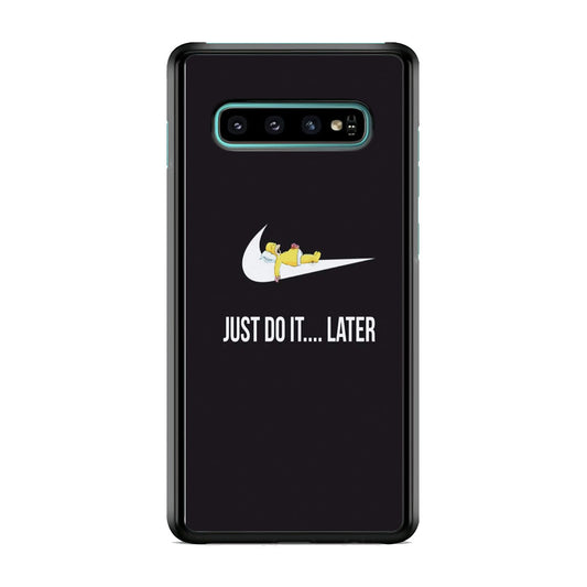 Nike Sipson Meme Lazy Samsung Galaxy S10 Plus Case