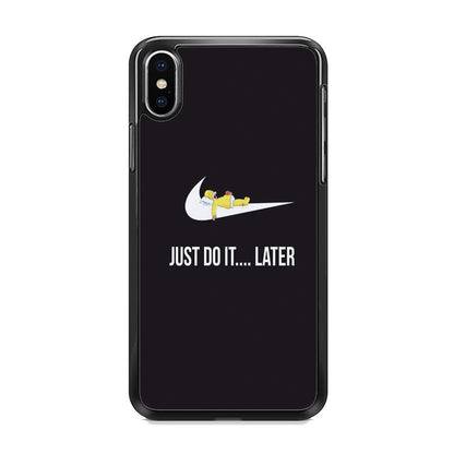 Nike Sipson Meme Lazy iPhone Xs Case