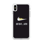 Nike Sipson Meme Lazy iPhone Xs Case