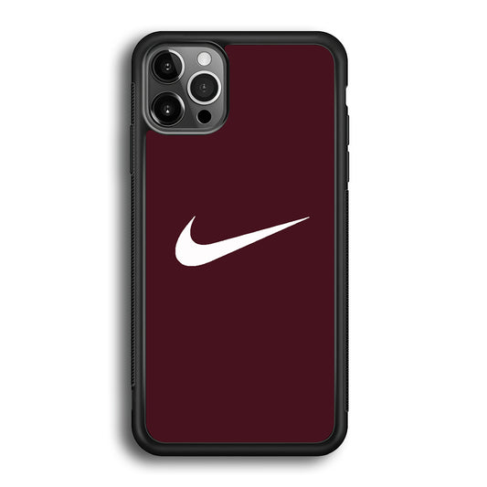 Nike Violete White iPhone 12 Pro Case