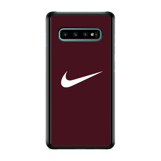 Nike Violete White Samsung Galaxy S10 Plus Case