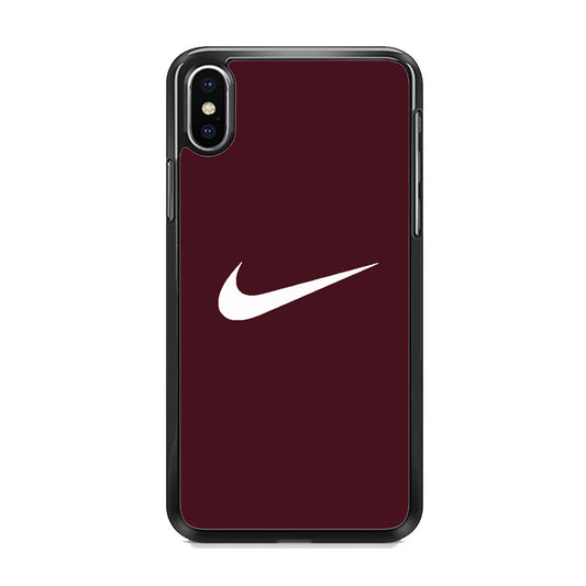 Nike Violete White iPhone Xs Case