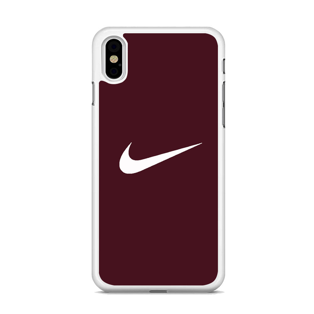 Nike Violete White iPhone Xs Case