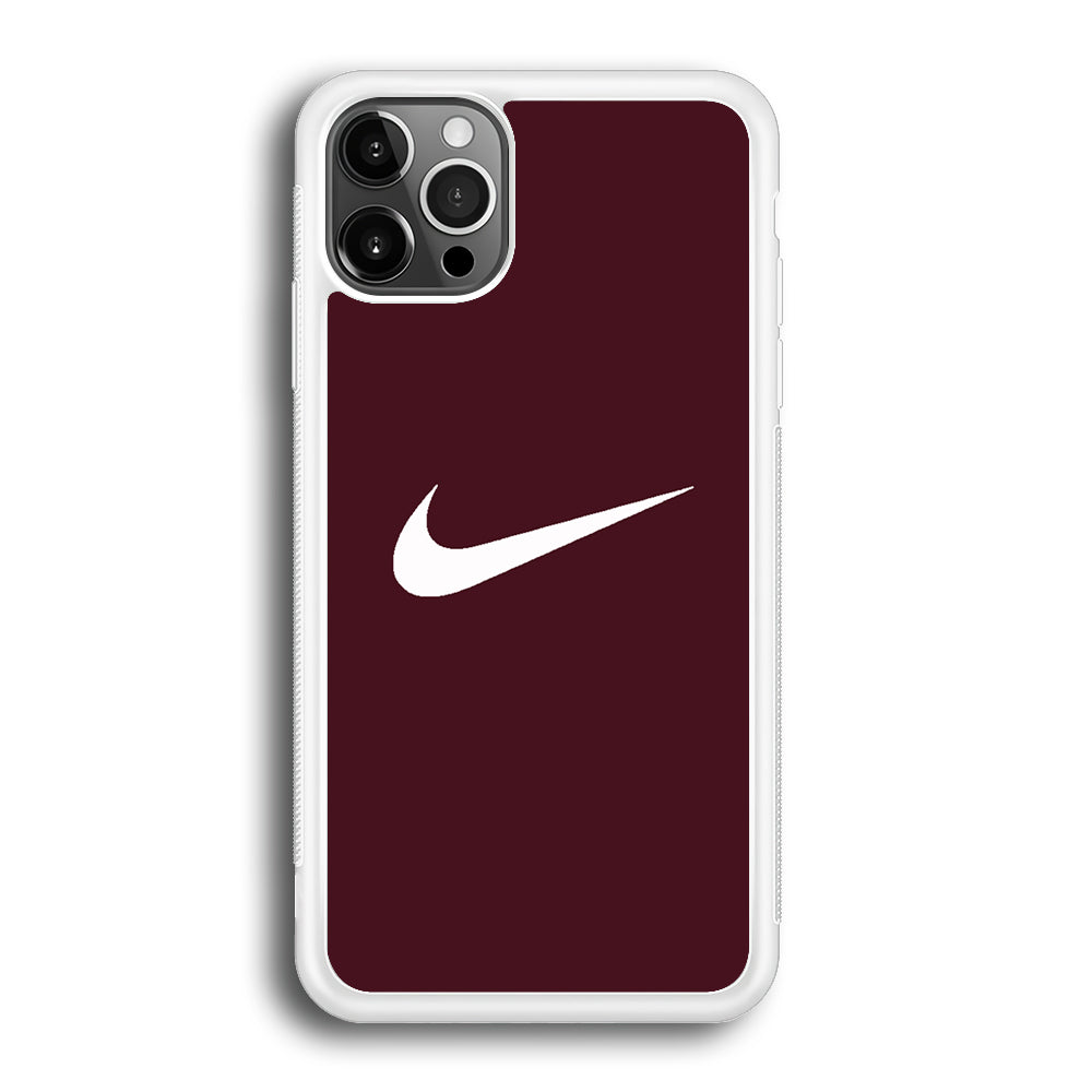 Nike Violete White iPhone 12 Pro Case