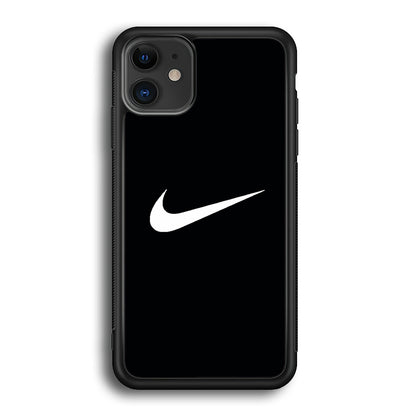 Nike White Logo iPhone 12 Case