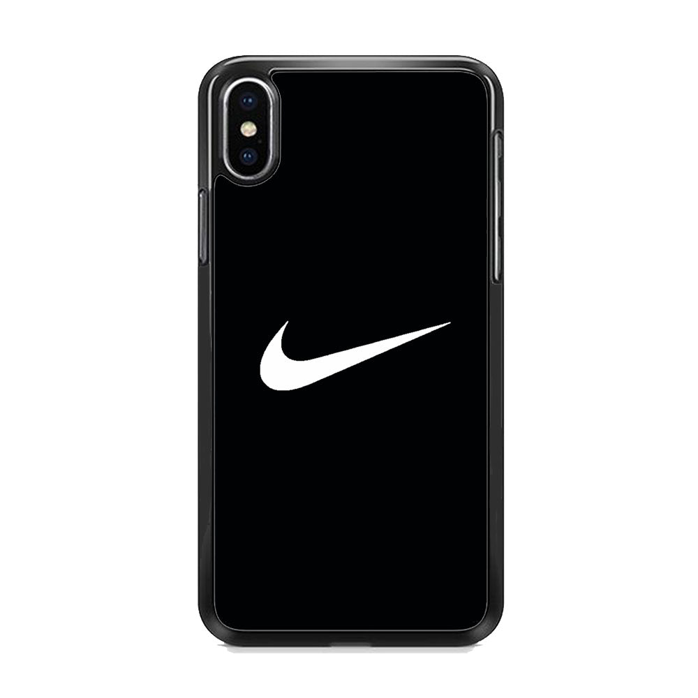 Nike White Logo iPhone Xs Case