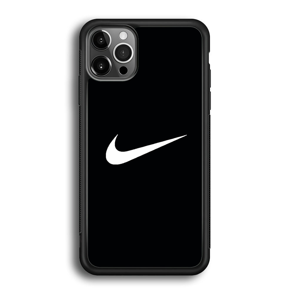 Nike White Logo iPhone 12 Pro Case