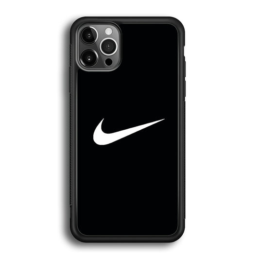 Nike White Logo iPhone 12 Pro Case