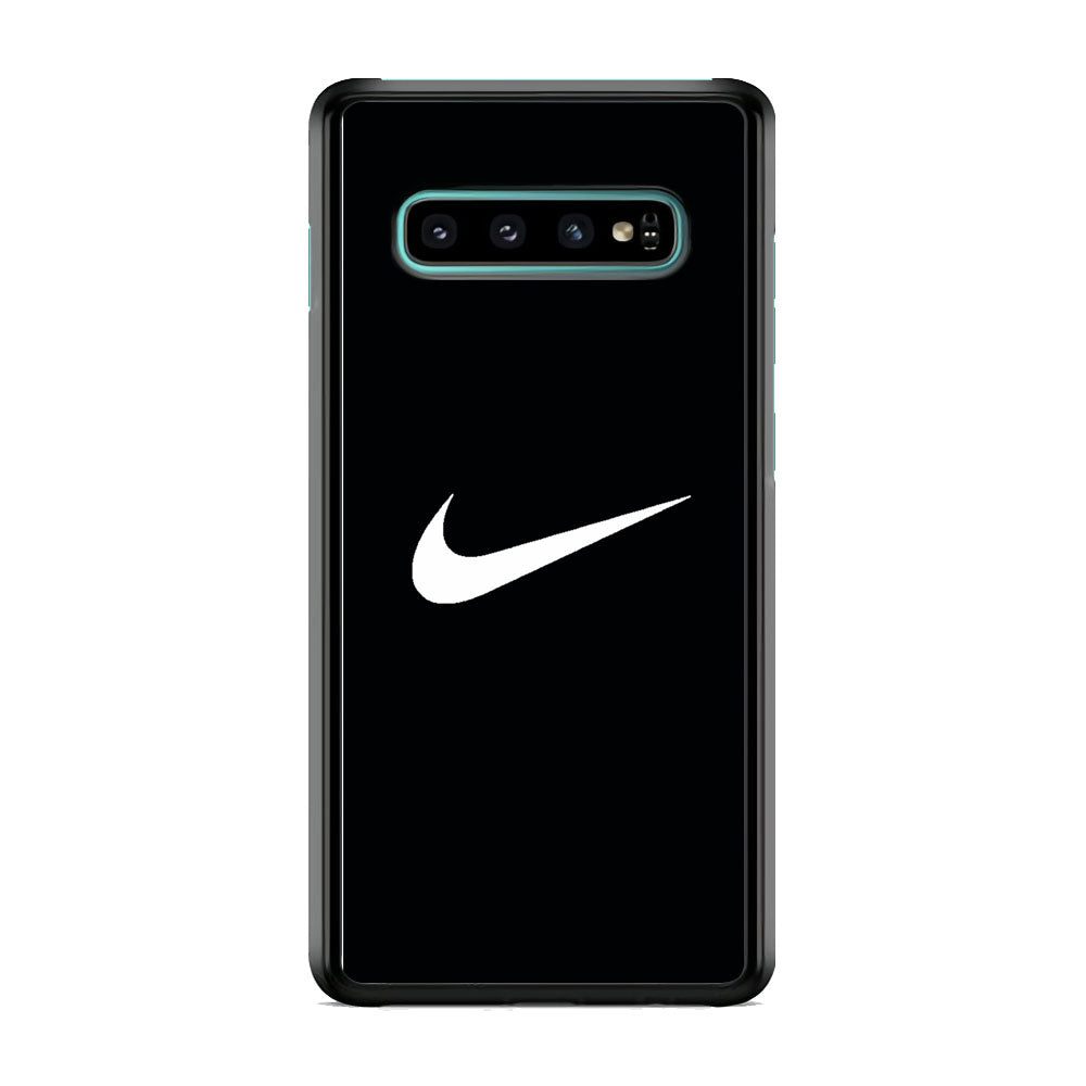 Nike White Logo Samsung Galaxy S10 Plus Case