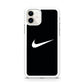 Nike White Logo iPhone 11 Case