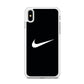 Nike White Logo iPhone Xs Case