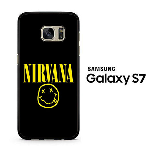 Nirvana Black Samsung Galaxy S7 Case