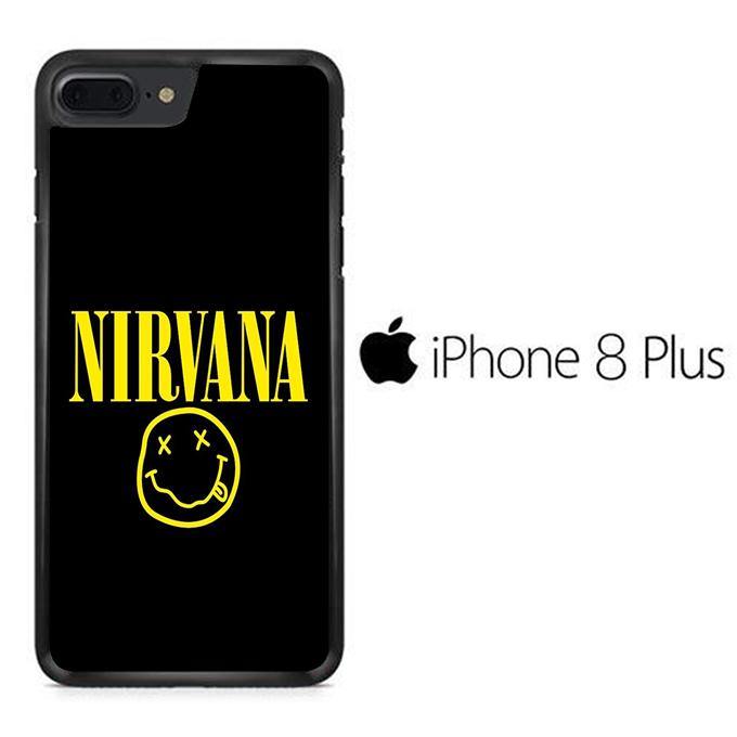 Nirvana Black iPhone 8 Plus Case - ezzyst