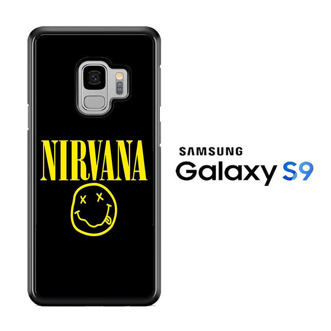 Nirvana Black Samsung Galaxy S9 Case